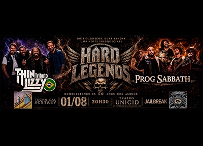imagem representativa do espetáculo Hard Legends