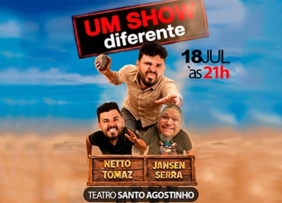 imagem representativa do espetáculo Um Show Diferente