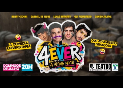 imagem representativa do espetáculo 4Ever - A Última Noite