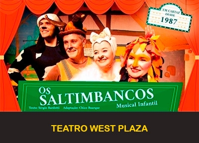 imagem representativa do espet�culo Os Saltimbancos - Teatro West Plaza