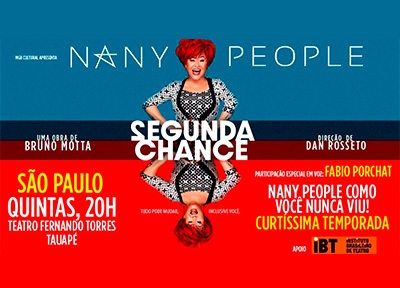 imagem representativa do espet�culo Segunda Chance com Nany People