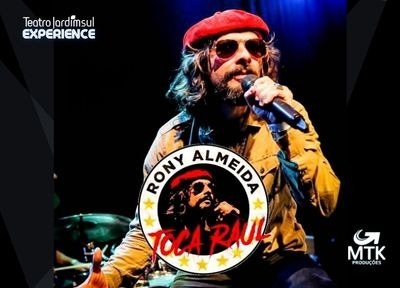 imagem representativa do espet�culo Raul Seixas Tributo - Rony Almeida Toca Raul