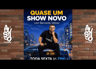 imagem representativa do espet�culo Bernardo Veloso em Quase um Show Novo
