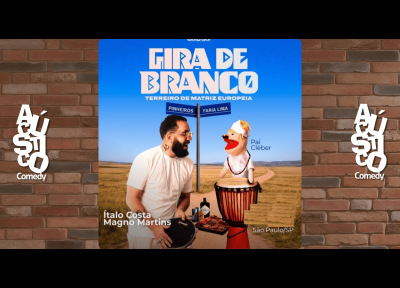 imagem representativa do espet�culo Pai Cleber - Gira de branco - Stand Up Comedy