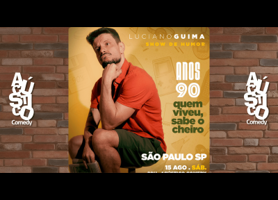 imagem representativa do espet�culo Luciano Guima - Anos 90 Stand Up
