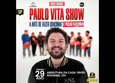 imagem representativa do espet�culo Paulo Vita