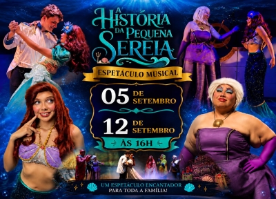 imagem representativa do espet�culo A História da Pequena Sereia - Apresentação Especial