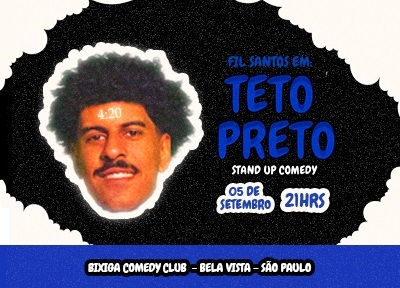 imagem representativa do espet�culo Fill Santos - Teto Preto - Stand up Comedy