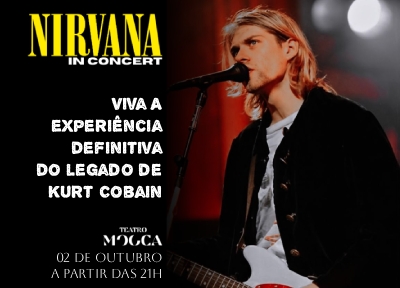 imagem representativa do espet�culo Nirvana in Concert: A Experiência Definitiva do Legado de Kurt Cobain