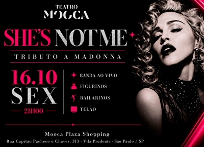 imagem representativa do espet�culo Tributo à Madonna no Teatro Mooca