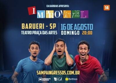 imagem representativa do espet�culo Improvável em Barueri