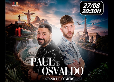 imagem representativa do espet�culo Paul e Osvaldo - Stand-Up Comedy