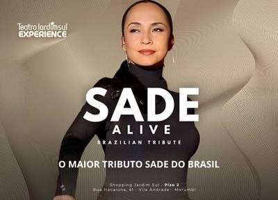 imagem representativa do espet�culo Sade Alive - Brazilian Tribute