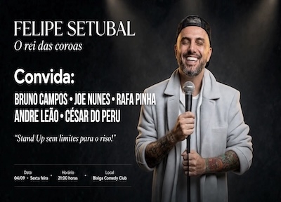 imagem representativa do espet�culo Felipe Setubal - O Rei Das Coroas - SP - Bixiga Comedy