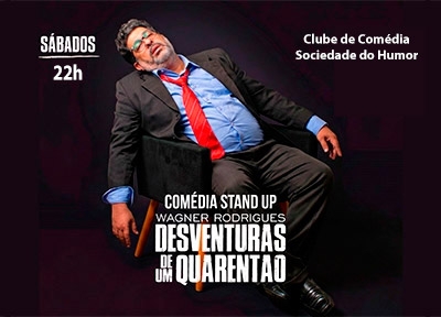 imagem representativa do espet�culo Desventuras de Um Quarentão com Wagner Rodrigues