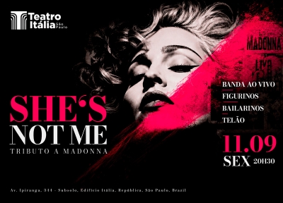 imagem representativa do espet�culo Tributo a Madonna