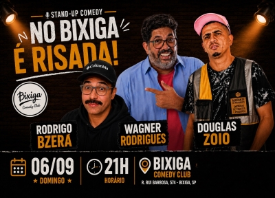 imagem representativa do espet�culo Véspera de Feriado com Risada no Bixiga Comedy