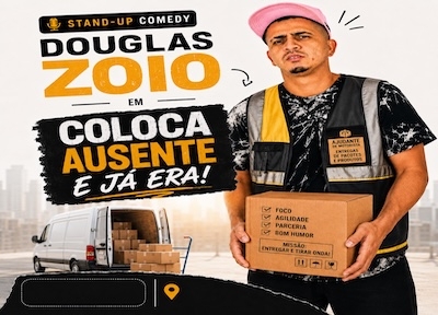 imagem representativa do espet�culo Douglas Zoio - Coloca Ausente e Já era