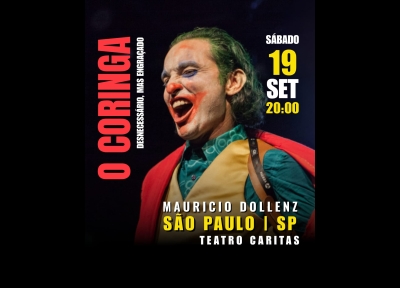imagem representativa do espet�culo Maurício Dollenz em O Coringa