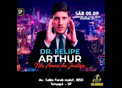imagem representativa do espet�culo Felipe Arthur