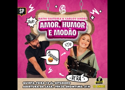 imagem representativa do espet�culo Nathi Gaiteira