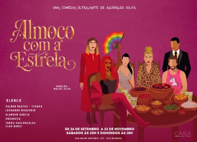 imagem representativa do espet�culo Almoço com a estrela