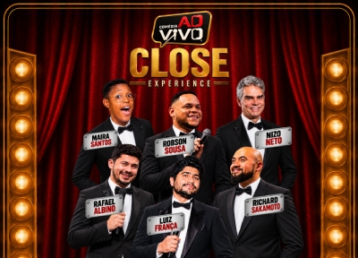 imagem representativa do espet�culo Comédia ao Vivo - Close Experience
