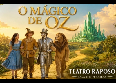 imagem representativa do espet�culo O Mágico de Oz - Teatro Raposo