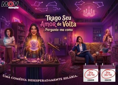 imagem representativa do espet�culo Trago Seu Amor de Volta, Pergunte-me Como