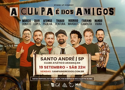 imagem representativa do espet�culo A Culpa é Dos Amigos