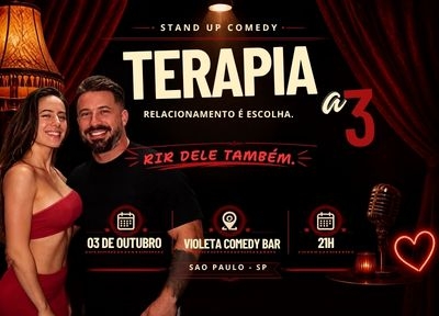 imagem representativa do espet�culo Terapia a 3