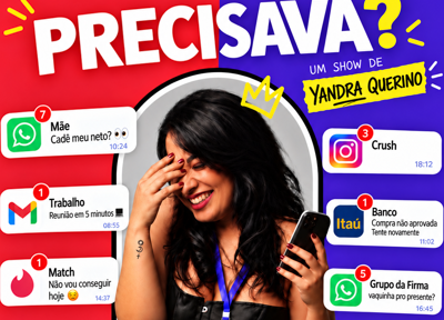 imagem representativa do espet�culo Yandra Querino - Precisava?