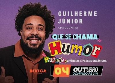 imagem representativa do espet�culo Guilherme Júnior - Que se Chama Humor