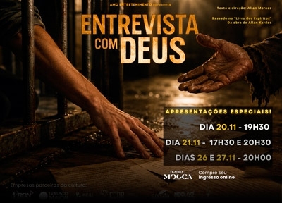 imagem representativa do espet�culo Entrevista com Deus