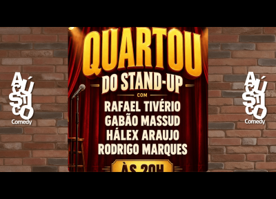 imagem representativa do espet�culo Quartou - Rodrigo Marques, Halex Araujo...Stand Up Comedy