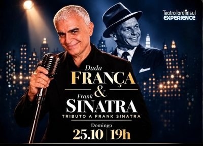 imagem representativa do espet�culo Dudu França -Tributo a Frank Sinatra