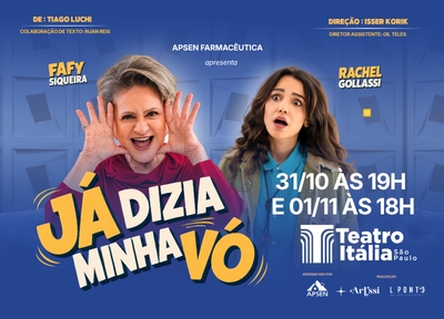 Já dizia minha vó - Teatro Itália