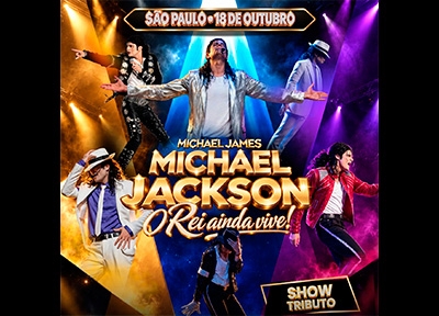 imagem representativa do espet�culo Michael Jackson - O Rei Ainda Vive