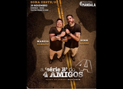 imagem representativa do espet�culo Série B - Márcio Donato e Dihh Lopes