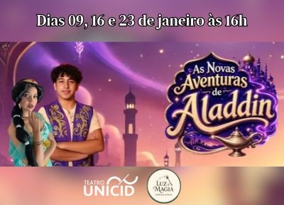 imagem representativa do espet�culo As Novas Aventuras de Aladdin