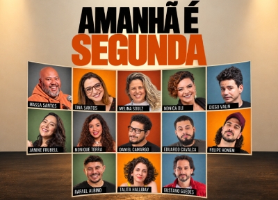 imagem representativa do espet�culo Amanhã é Segunda - Stand-up Comedy