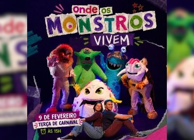 imagem representativa do espet�culo Onde Os Monstros Vivem