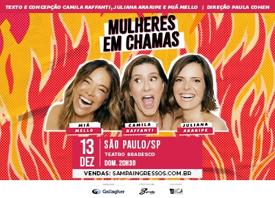 imagem representativa do espet�culo Mulheres em Chamas