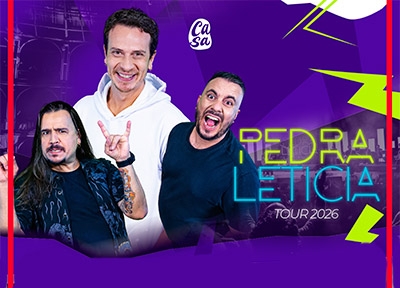 imagem representativa do espet�culo Pedra Letícia - Tour 2026