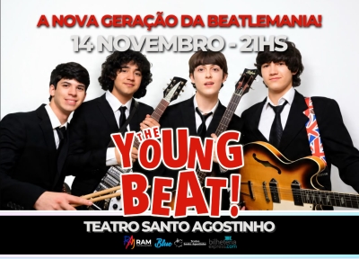 imagem representativa do espet�culo The Young Beat: a Beatlemania em sua juventude