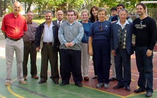 O Eng. Nerilton Antnio do Amaral, Administrador Regional de Santo Amaro, junto a representantes da SABRON e do CONSEG