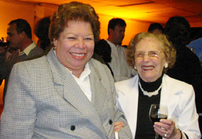As professoras Adozinda Kuhlmann e Maria Helena Berardi