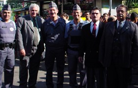 Major Elsio, Dr. Roberto Pavanelli, Cel. Eclair, Cap. Djalma, Dr. Cosmo Stikovics, Dr. Alexandre Moreira Neto