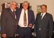 Dr. Roberto Pavanelli, Jos Pavanelli e Dr. Alexandre Moreira Neto
