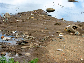 Poluio no Rio Pinheiros